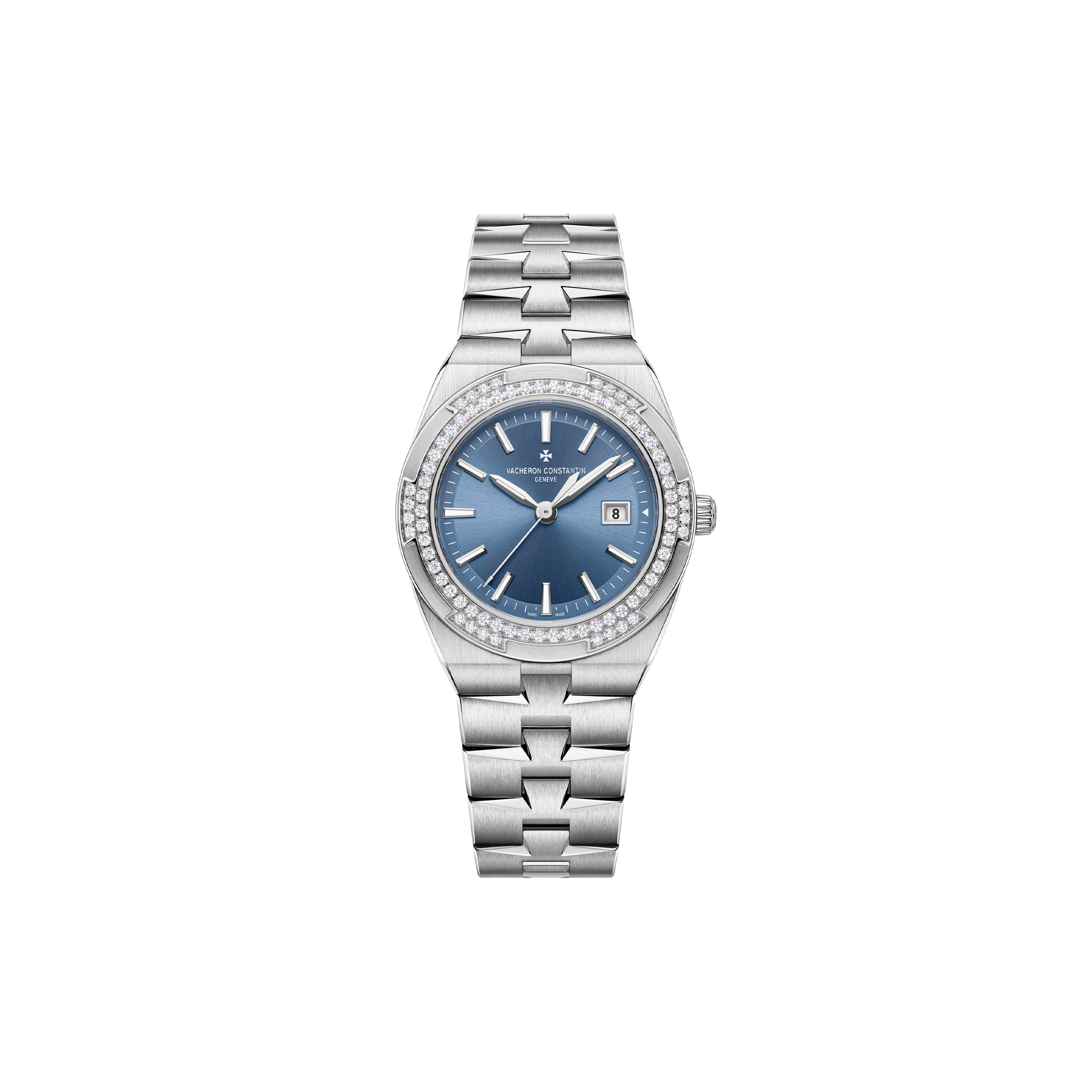 VACHERON CONSTANTIN OVERSEAS QUARTZ 33 MM STEEL WATCH 1225V/200A-B590 VACHERON CONSTANTIN OVERSEAS QUARTZ 33 MM STEEL WATCH 1225V/200A-B590